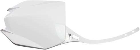 UFO Front Number Plate - White YA04860-046