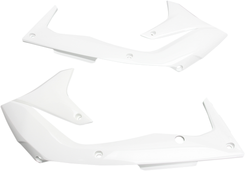 UFO Radiator Shrouds - White KA04736-047
