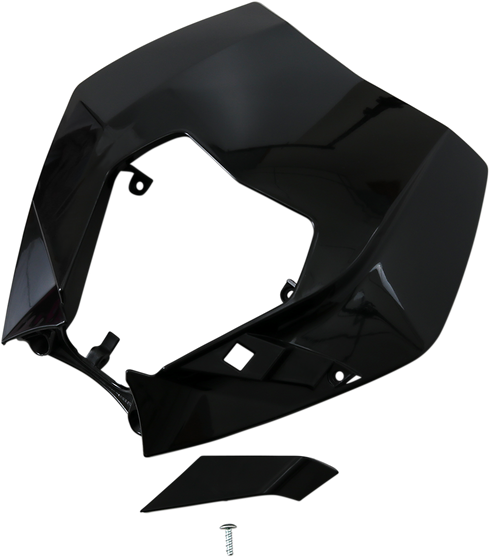 UFO Replacement plastic for OEM headlight - Black KT04090001