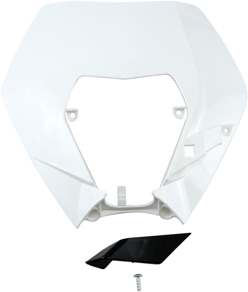 UFO Replacement plastic for OEM headlight - White KT04090047