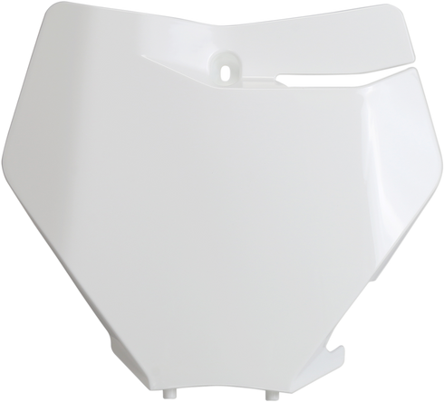 UFO Front Number Plate - White KT04094047