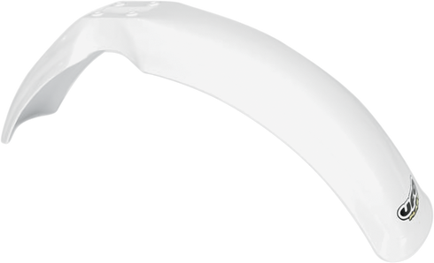 UFO Front Fender - White - Yamaha - YZ '80-'91 YA02800046
