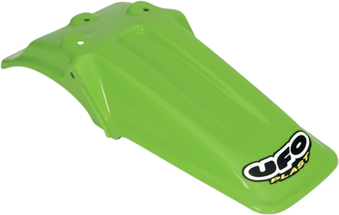 UFO MX Rear Fender - OEM Green - Kawasaki - KX '84-'04 KA02786026
