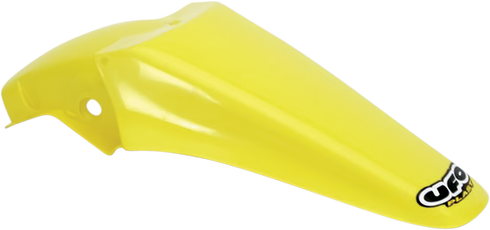 UFO MX Rear Fender - Fluorescent Yellow - Suzuki - RM '02-'23 SU03971-102