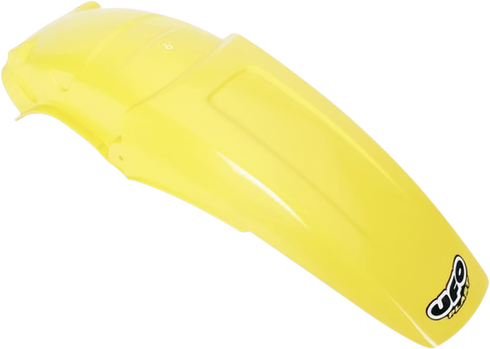 UFO MX Rear Fender - OEM Yellow - Suzuki - RM '89-'92 SU02905101