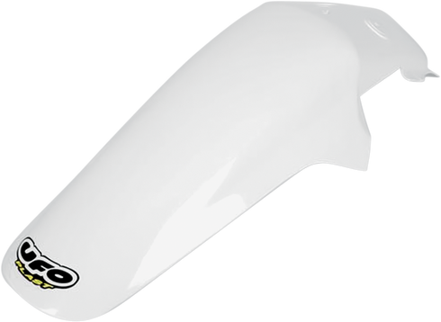 UFO MX Rear Fender - White - Yamaha - YZ '91-'92 YA02833046