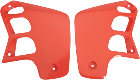 UFO Radiator Covers - '90 OEM CR Orange HO02610121