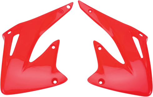 UFO Radiator Covers - '00-'06 OEM CR 2 Red HO03693-070