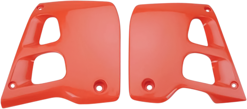 UFO Radiator Covers - '90 OEM CR Orange HO02625121