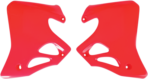 UFO Radiator Covers - '92-'99 OEM CR Red HO02672067
