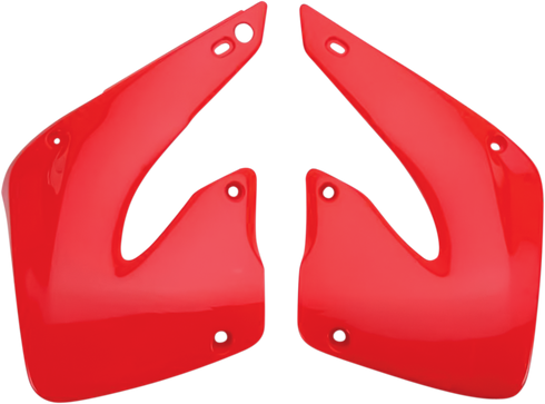 UFO Radiator Covers - '00-'06 OEM CR 2 Red HO03664070