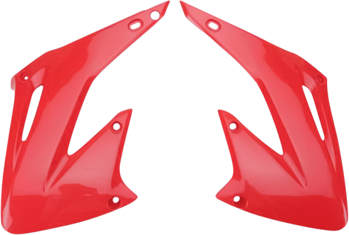 UFO Radiator Covers - '00-'06 OEM CR 2 Red HO03689-070