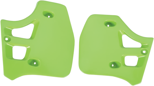 UFO Radiator Covers - KX Green KA02712026