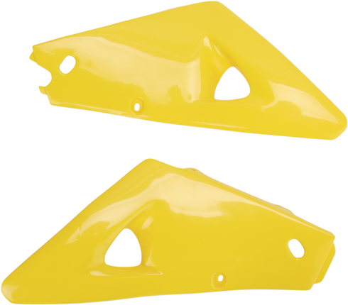 UFO Upper Radiator Covers - RM Yellow HU03303-103