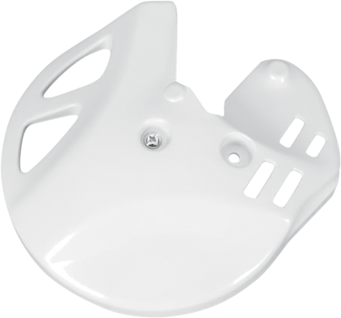 UFO Front Disc Cover - White - Yamaha - YZ/WR YA02867046