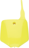 UFO Front Number Plate - Neon Yellow SU03926-102