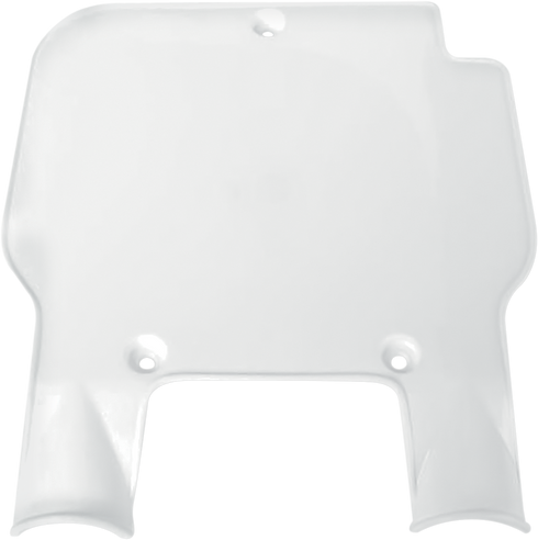 UFO Front Number Plate - White KA02720047
