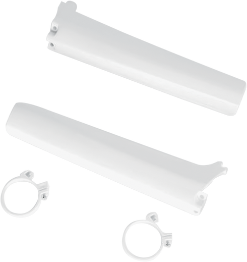 UFO Fork Tube Protectors - White - RM - '92-'93 SU02943041