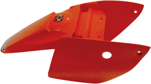 UFO Rear Fender - With Side Panels - '98-'22 OEM Orange - SX 65 KT03073-127