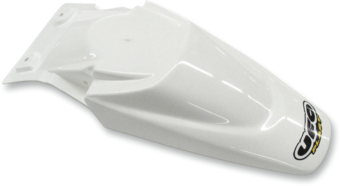 UFO MX Rear Fender - White - Kawasaki | Suzuki - KX/KLX | RM/DRZ '01-'26 KA03731-047