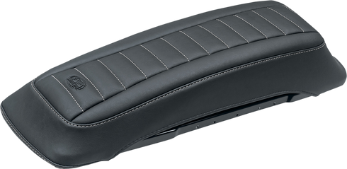 MUSTANG Saddlebag Lid Covers - Black/Gunmetal Gray - FL '93-'13 77637GM