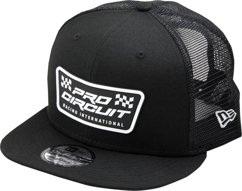PRO CIRCUIT Checkered Flag Patch New Era Hat - Black 6720104