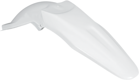 UFO MX Rear Fender - White - Kawasaki - KX '06-'08 KA03766-047