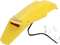 UFO Enduro Rear Fender - W/Light - Husky Yellow HU03314-103