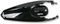 UFO MX Rear Fender - Black - KTM - SX '11-'15 KT04024-001
