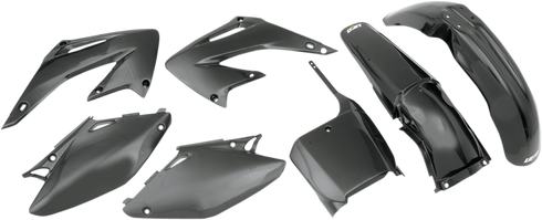 UFO Replacement Body Kit - Black - Honda - CR '02-'03 HOKIT101-001