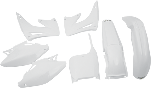 UFO Replacement Body Kit - White - Honda - CRF '02-'03 HOKIT101-041