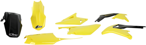 UFO Replacement Body Kit - '14-'16 OEM Yellow/Black - Suzuki - RMZ '08-'17 SUKIT417-999