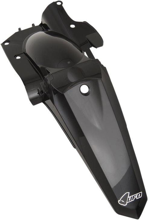 UFO MX Rear Fender - Black - Yamaha - YZ '14-'18 YA04840-001