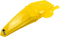 UFO MX Rear Fender - Yellow - Yamaha - YZ '14-'18 YA04840-101