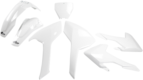 UFO Body Kit - '17 OEM White - Husqvarna - TC/FC HUKIT616-041