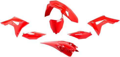 UFO Replacement Body Kit - Red - Honda - CRF '17-'21 HOKIT119-070