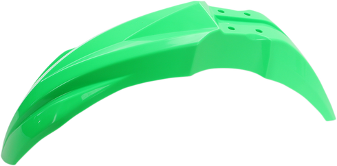 UFO Front Fender - Green - Kawasaki - KXF '16-'17 KA04733-AFLU
