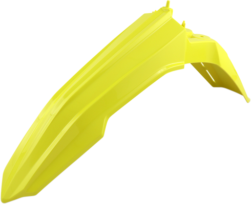 UFO Front Fender - Yellow - Suzuki - RMZ SU04939-102