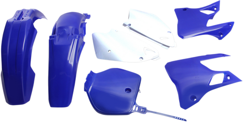 UFO Replacement Body Kit - '98-'99 OEM Blue/White - Yamaha - YZ '96-'99 YAKIT294-999