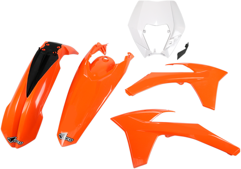 UFO Replacement Body Kit - OEM Orange/White/Black - KTM - EX '12-'13 KTKIT521999