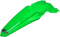 UFO MX Rear Fender - Fluorescent Green - Kawasaki - KX '19-'24 KA04749AFLU