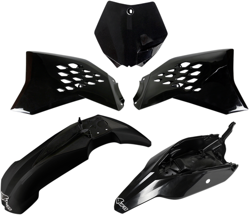 UFO Replacement Body Kit - Black - KTM - SX '12-'15 KTKIT525-001