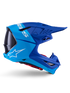 ALPINESTARS Supertech S M10 Flood Helmet Met Blu/Md Blu/Blk Crb M&G Md - 482-00184M