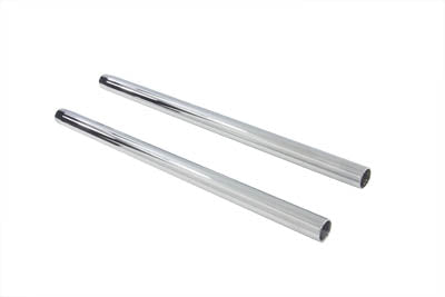 V-Twin Hard Chrome 33.4mm Fork Tube Set 22-3/4 inch Total Length - 24-0012