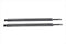Motorshop Hard Chrome 41mm Fork Tube Kit 24-1/4 inch Total Length - 24-0029