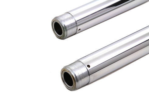 V-Twin Chrome Fork Tube Set 2 inch Over Stock - 24-0055
