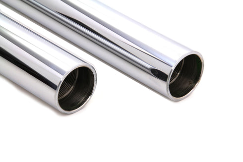 V-Twin Chrome Fork Tube Set 2 inch Over Stock - 24-0055