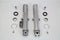 V-Twin Polished Lower Fork Slider Single Disc - 24-0087