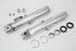 V-Twin Polished Lower Fork Slider Single Disc - 24-0087