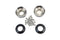 V-Twin Chrome Complete Neck Cup Kit - 24-0093